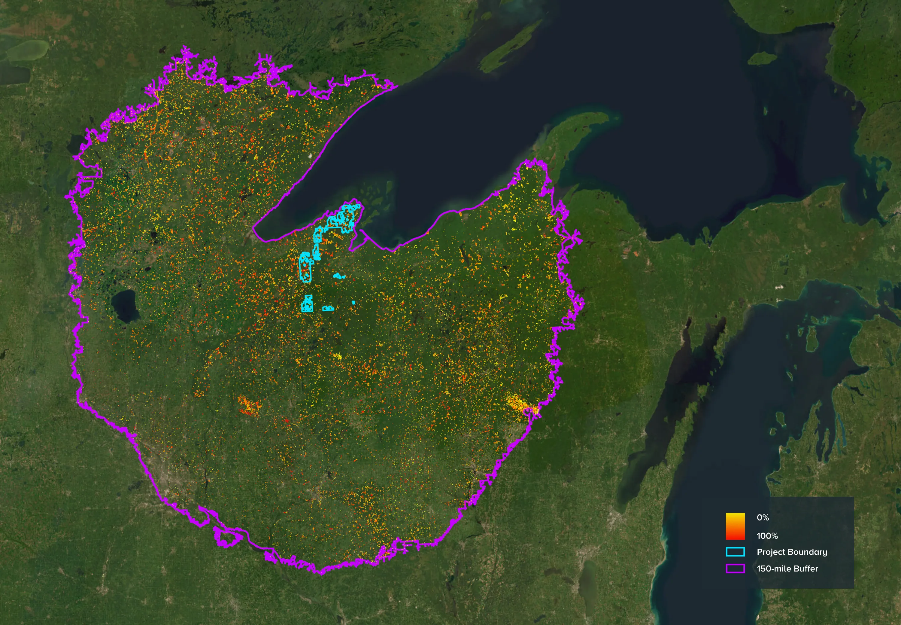 Regional harvest analysis 