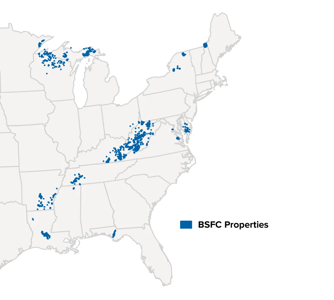 BSFC Property Map